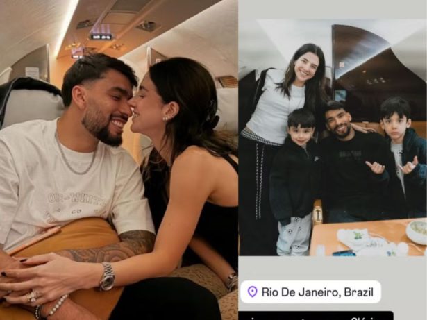 Torcedores do Flamengo invadem perfil da esposa de Paquetá: “A casa é de vocês”