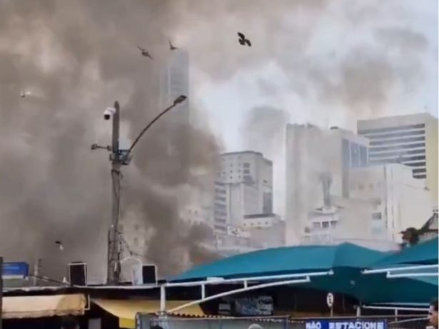 Camelódromo do Rio de Janeiro é atingido por incêndio