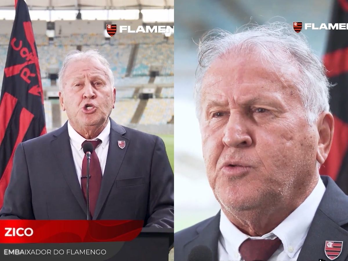 Reprodução/x: @Flamengo Reprodução/x: @Flamengo