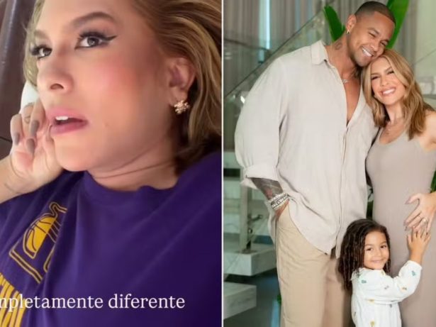 Lore Improta destaca diferença entre a 1ª gestação e atual: “Estou uma draga”