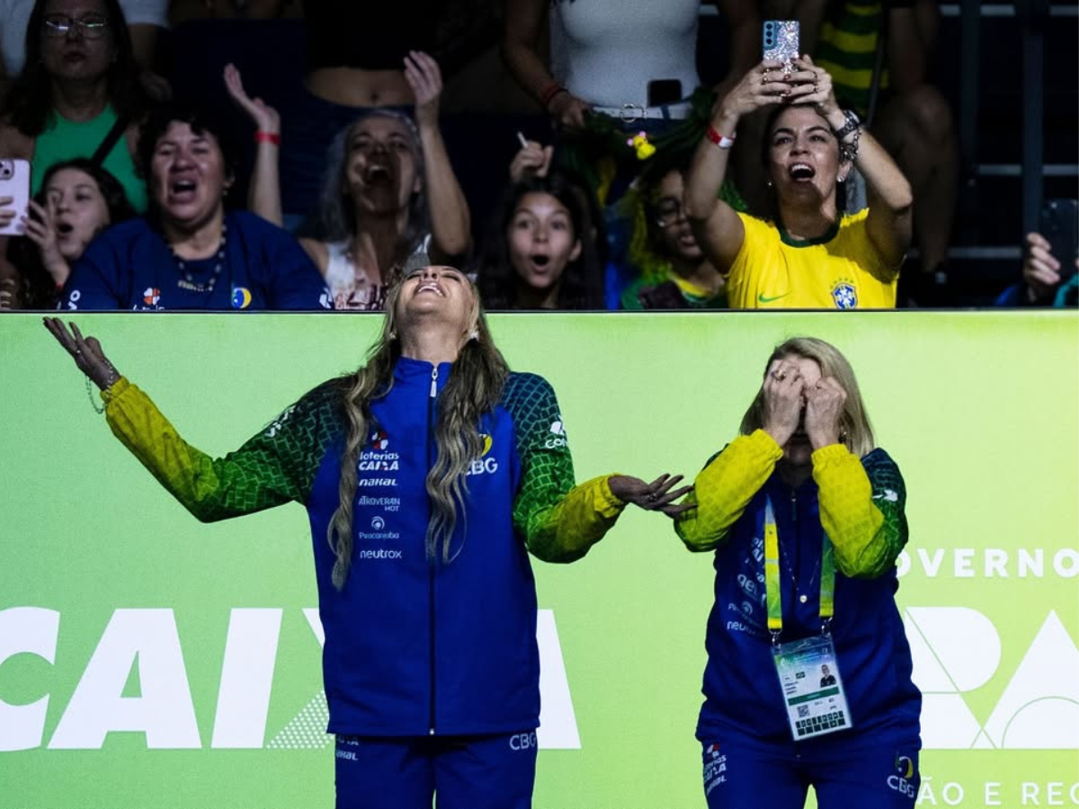 Reprodução/Instagram: @cbginastica
Reprodução/Instagram: @cbginastica