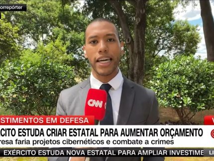 Izaías Godinho, repórter da CNN Brasil em Brasília, passa por cirurgia de risco nesta quinta-feira (27/06) (Reprodução: Instagram)