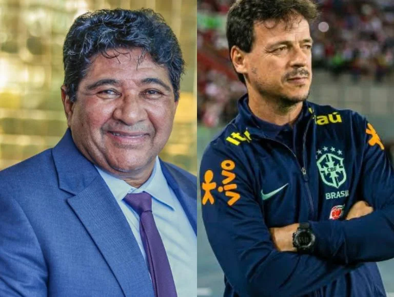 Ednaldo Rodrigues demite Fernando Diniz como técnico da Seleção Brasileira