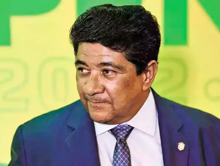 Ednaldo Rodrigues, presidente da CBF (Reprodução)