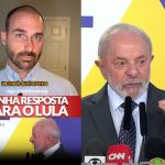 Em meio a polêmica, Eduardo Bolsonaro rebate acusações de Lula envolvendo EUA