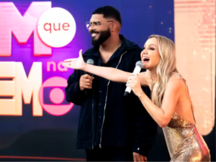 Paulo Vieira apresentou o "Vem que Tem" com Eliana no fim de 2024
