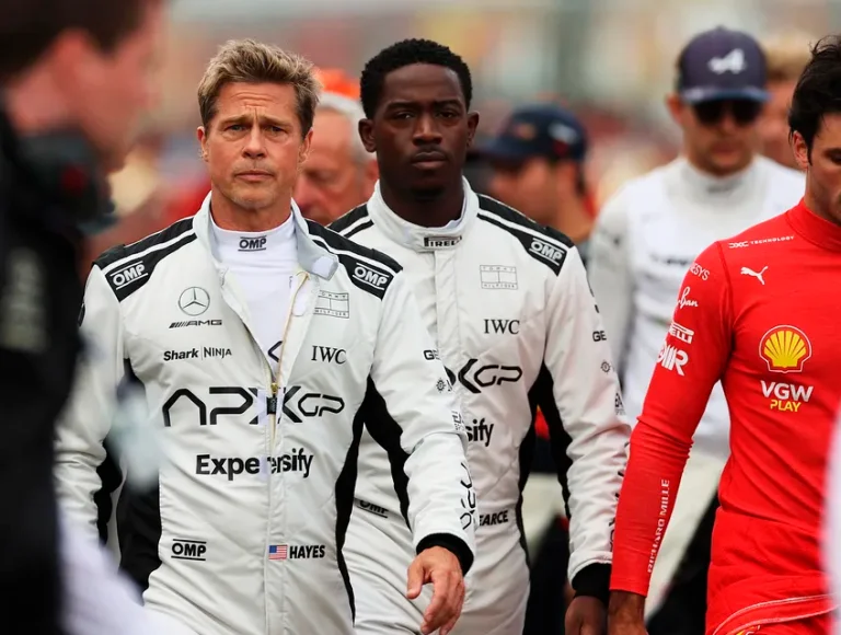 Em crise, filme de Brad Pitt e Hamilton sobre F1 vai recomeçar gravações do zero