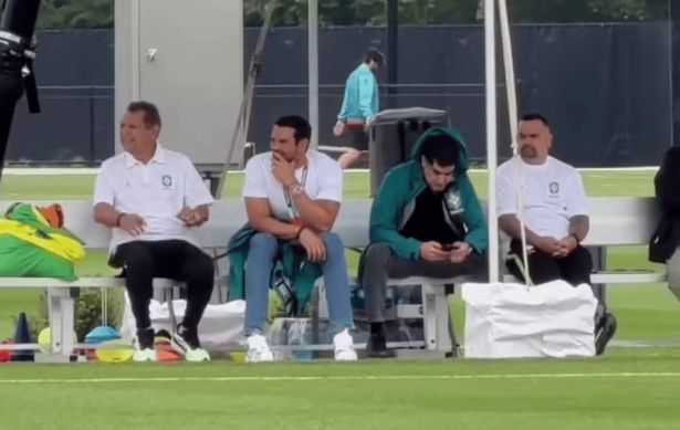 Presidente da CBF vai a treino da Seleção e causa “desconforto”