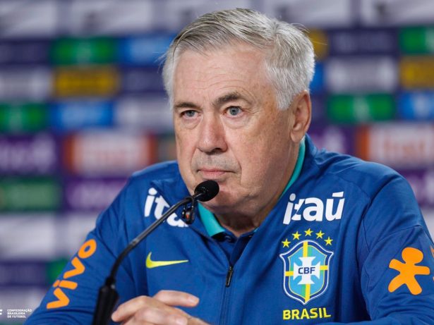 CBF encaminha renovação com Carlo Ancelotti até a Copa do Mundo 2030