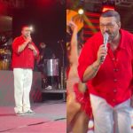Belo cita a ex, Viviane Araujo, e celebra origem periférica em evento da Dragões da Real