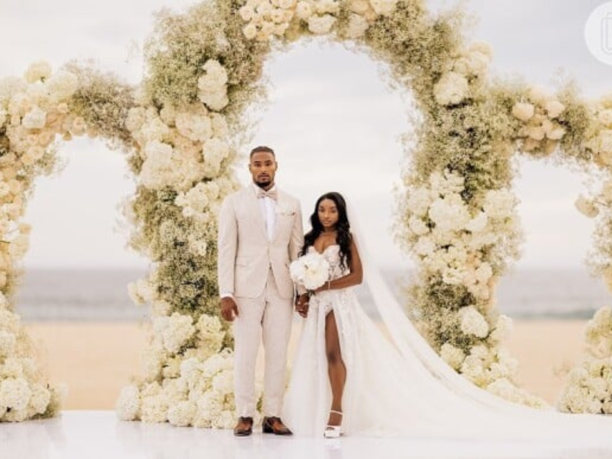 Simone Biles e Jonathan Owens estão juntos há pouco mais de quatro anos, e o casamento ocorreu em 2023

Credito: Reprodução/Internet