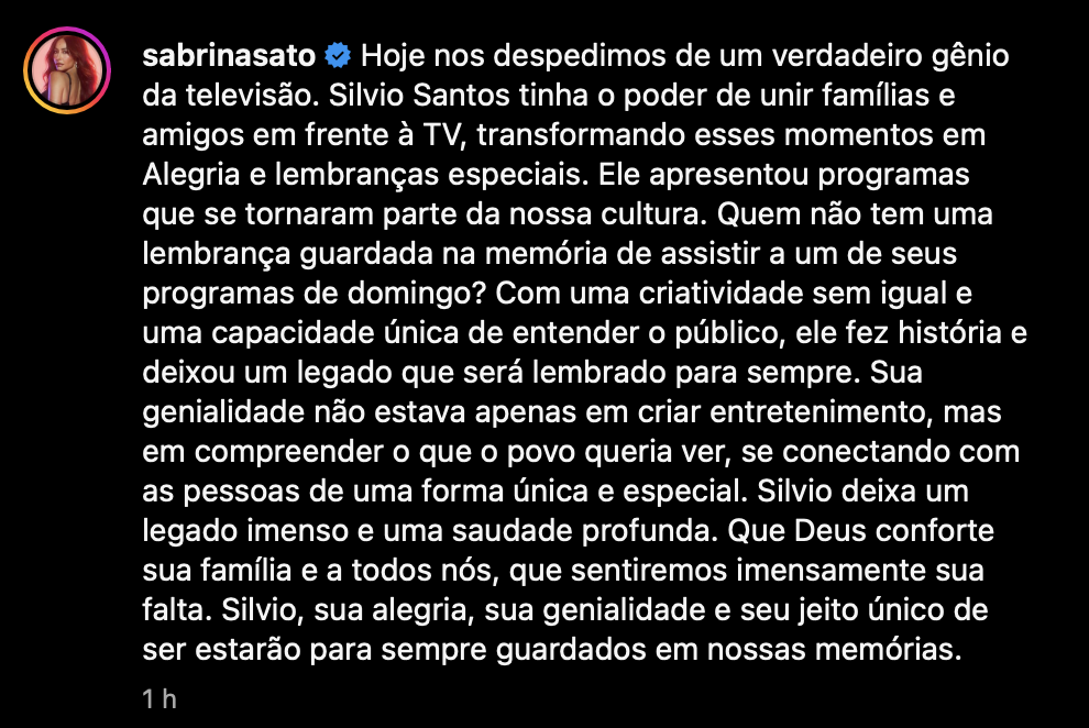 Reprodução / Instagram