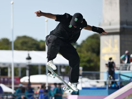 Kelvin Hoefler terminou a final do skate street feminino em 6º (Reprodução)