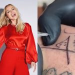 Eliana dá autógrafo em braço de fã e assinatura é eternizada com tatuagem