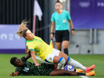 Seleção feminina do Brasil venceu a Nigéria em estreia nas Olimpíadas (Getty Images)