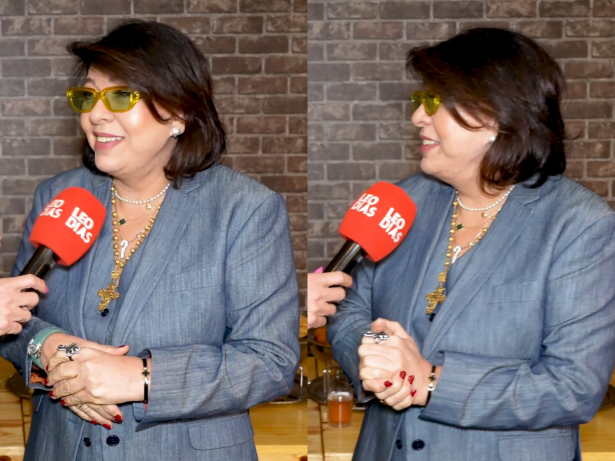 Nos bastidores do show de Iguinho e Lulinha, Roberta Miranda fala sobre sua paixão por moda