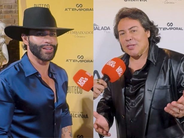 Gusttavo Lima e Daniel Diau se exaltam após nova parceria com o Calcinha Preta: “Admiração”