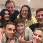 Fábio Jr. abre álbum de Dia dos Pais com os filhos e web aponta ausência de Fiuk