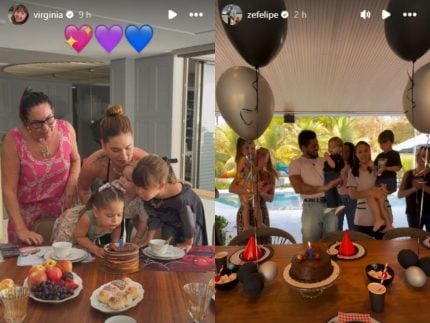 Intimista! Zé Felipe canta parabéns pelo 1º aniversário de José Leonardo sem a presença de Virginia