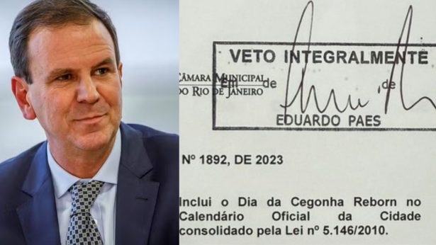 Prefeito do Rio veta projeto que criaria o “Dia da Cegonha Reborn” na cidade