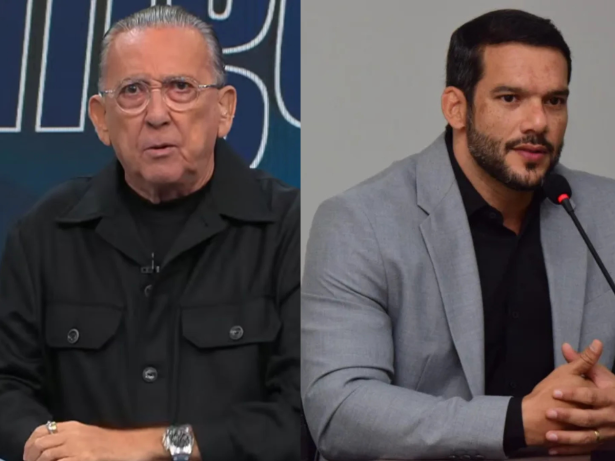 Galvão Bueno questiona eleição de Samir Xaud na CBF: “Nenhuma experiência”