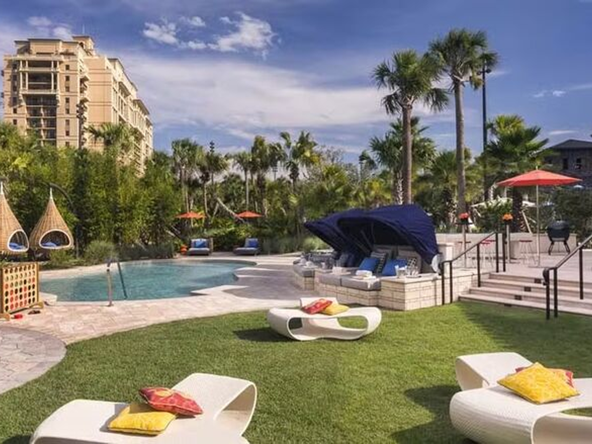 O Four Seasons é um luxuoso resort em Orlando, nos EUA, onde a Seleção Brasileira ficará hospedada. Foto: Divulgação