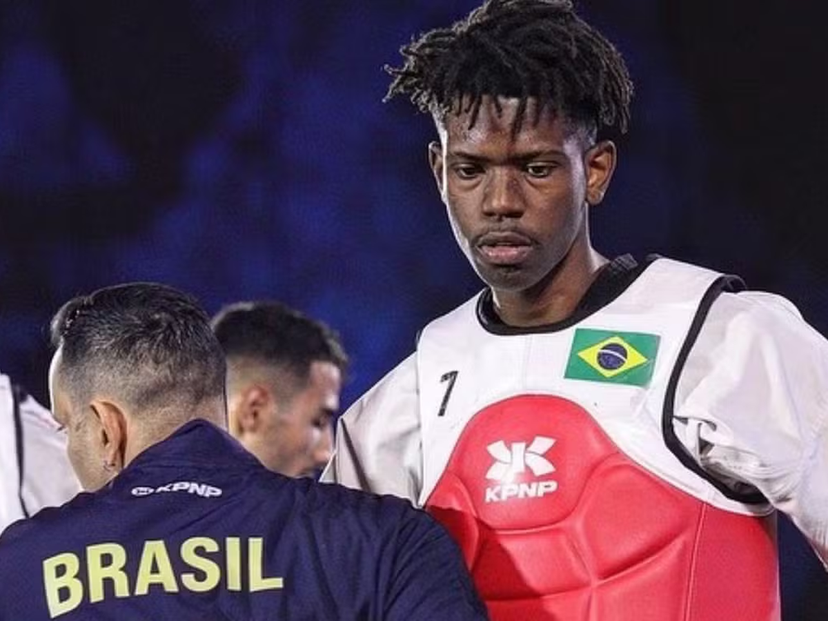 Gabriel Campolina Santos, mais conhecido como Mussun, é lutador de Taekwondo. Foto: Reprodução