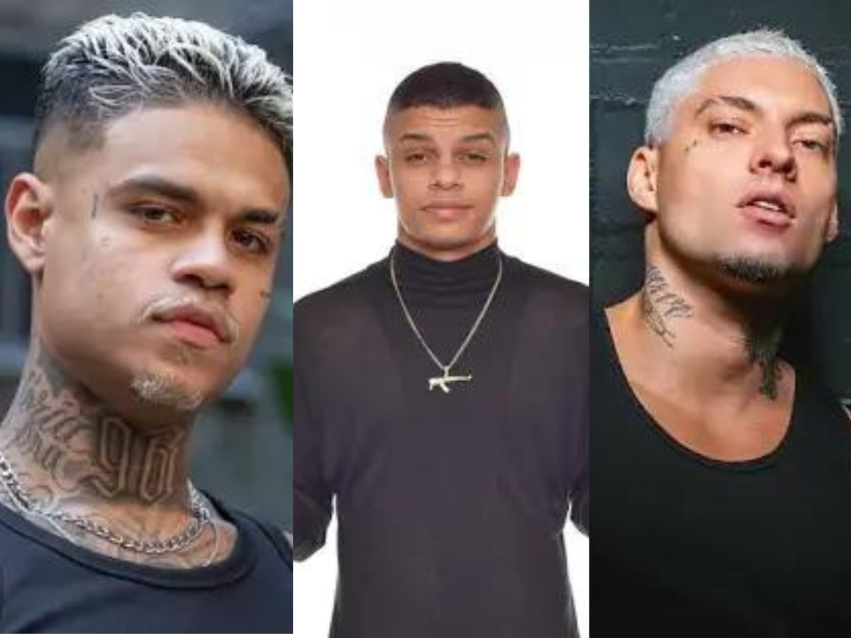 Os cantores MC Cabelinho, Filipe Ret e MC Maneirinho estão sendo processados por usar voz de traficante sem autorização

Crédito: Reprodução/Internet