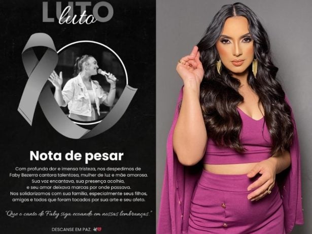 Cantora de forró, Faby Bezerra morre aos 36 anos após luta contra câncer