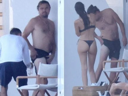 Leonardo DiCaprio é queimado por água viva no bumbum no Mar Mediterrâneo