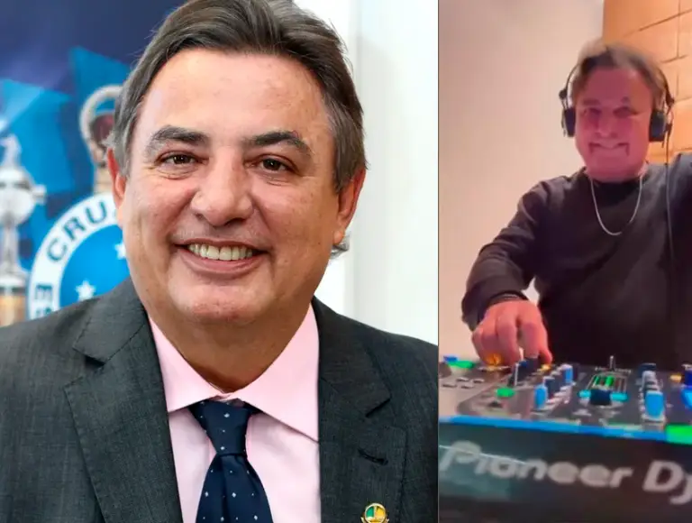 Fala, Zezé! Ex-presidente do Cruzeiro inova e vira o “DJ Tesourinha”