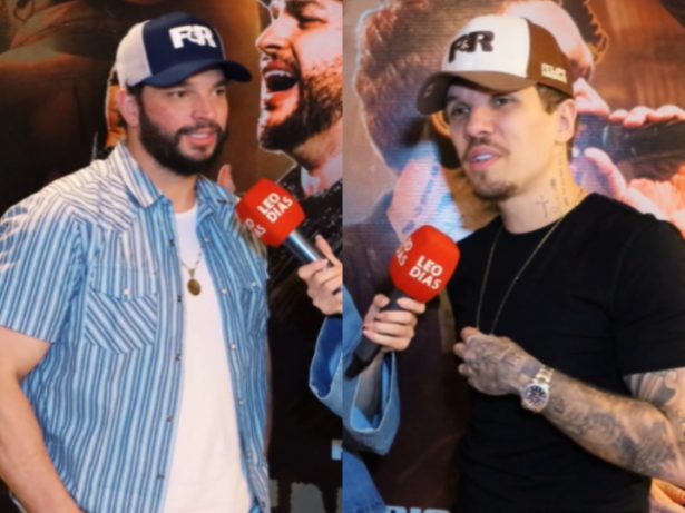 Felipe e Rodrigo abrem o jogo sobre filhos e revelam lado família nos bastidores de DVD