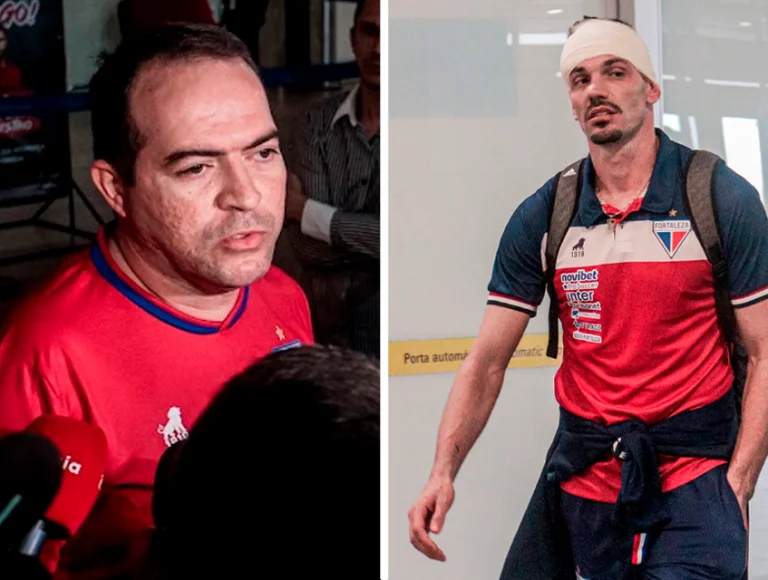 Feridos, atletas do Fortaleza voltam ao Ceará e CEO dispara: “Tentativa de homícidio”