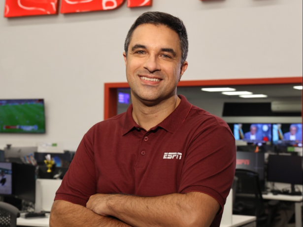 CazéTV libera Nardini para Amazon na transmissão de Inter x Corinthians; entenda