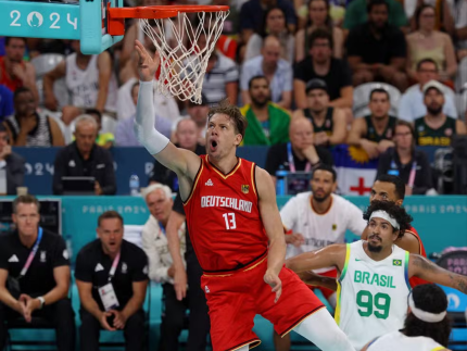 Brasil faz jogo duro com Alemanha, mas perde a segunda no basquete