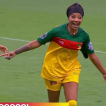 Ludmilla abre placar de futebol solidário dos famosos com golaço. Veja!