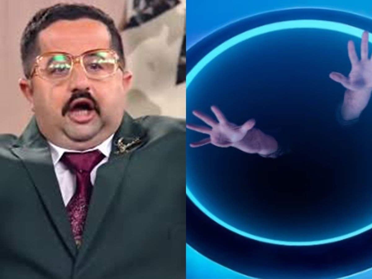 Humorista Bolachinha sofre acidente no "Acerte ou Caia", da Record / Reprodução 
