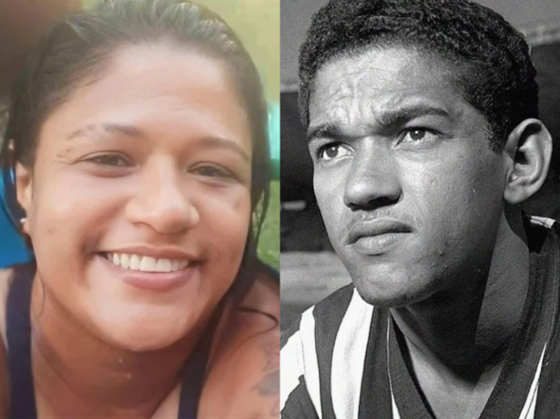 Morre filha caçula de Mané Garrincha aos 44 anos, vítima de insuficiência cardíaca