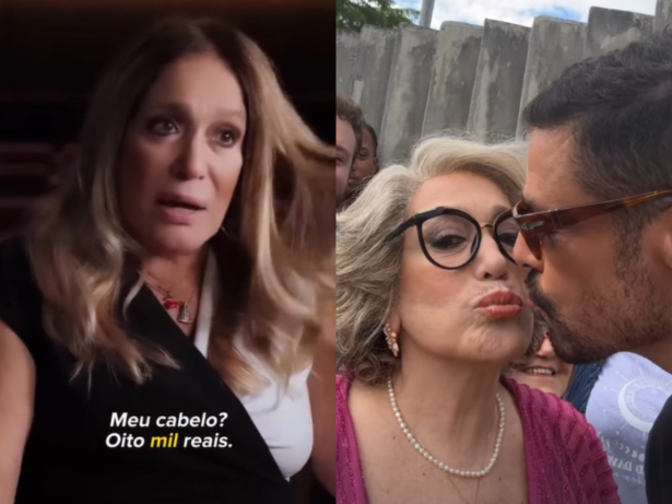 E os cabelos de “R$ 8 mil”? Susana Vieira surpreende e muda o visual para filme