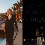Cela Lopes e João Brasio assumem relacionamento com um pedido de namoro de cinema!
