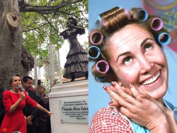 Fãs querem derrubar estátua de Dona Florinda após série expor traição com Chaves