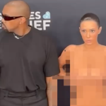 Kanye West e Bianca Censori no Grammy 2025