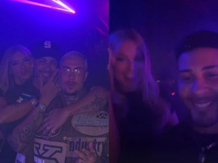 Virginia curte after de João Silva com Carlinhos Maia, mas segue promessa de não beber