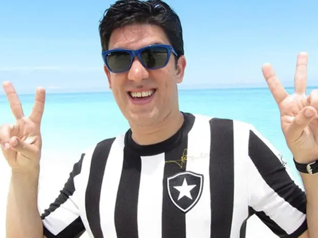 Marcelo Adnet, torcedor do Botafogo (Reprodução)