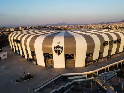 Arena MRV, estádio do Atlético-MG, é interditado após bombas no gramado