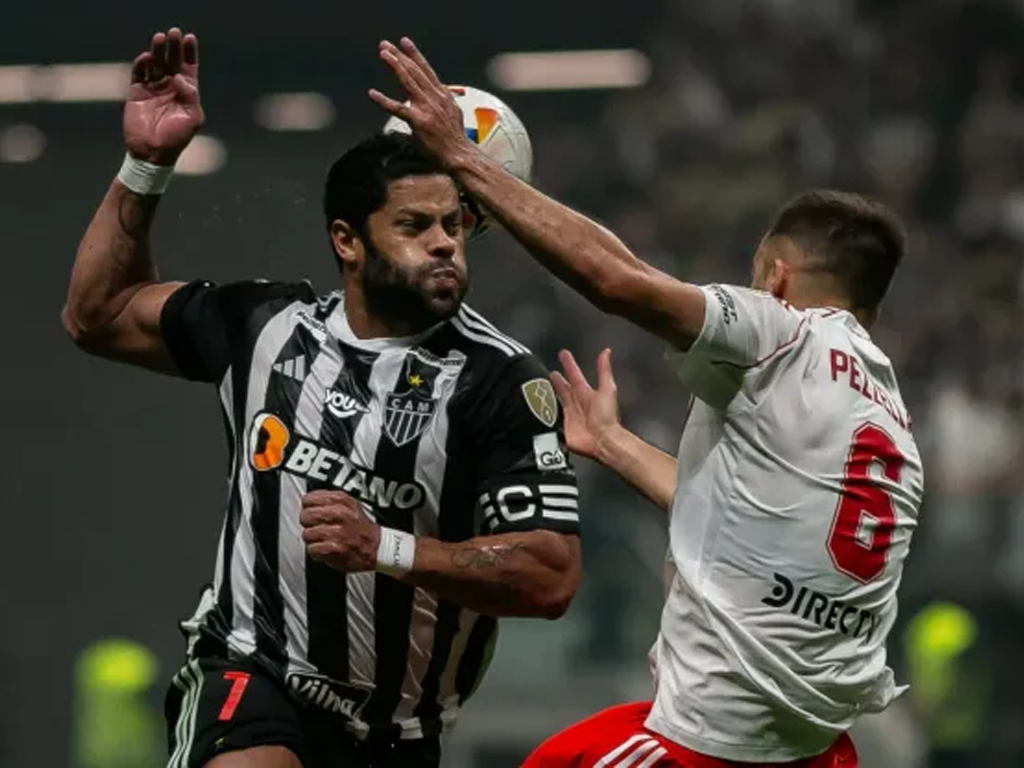 Atlético-MG atropelou o River Plate por 3 a 0 na primeira partida da semifinal da Libertadores (AGIF)