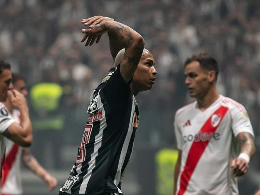 Atlético-MG atropelou o River Plate por 3 a 0 na primeira partida da semifinal da Libertadores (AGIF)