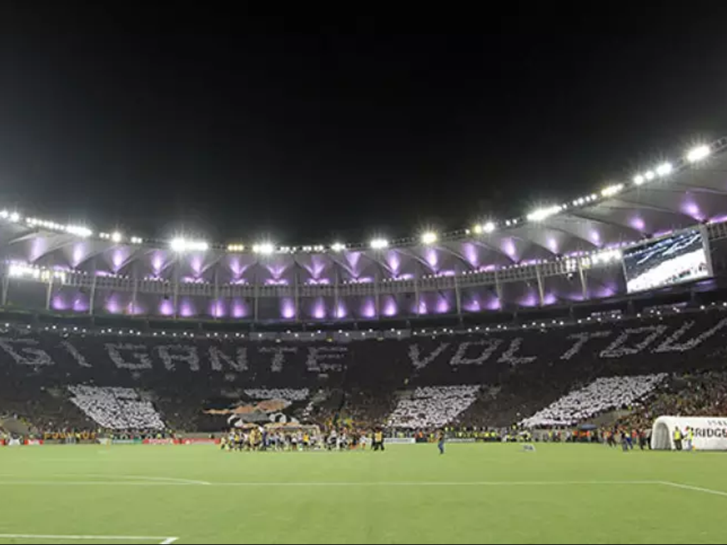 Torcida do Botafogo no Maracanã (Reprodução)