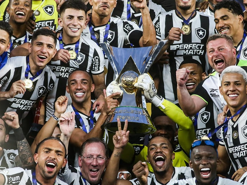 Botafogo quebrou jejum de 29 anos sem título brasileiro (Arthur Barreto/Botafogo)