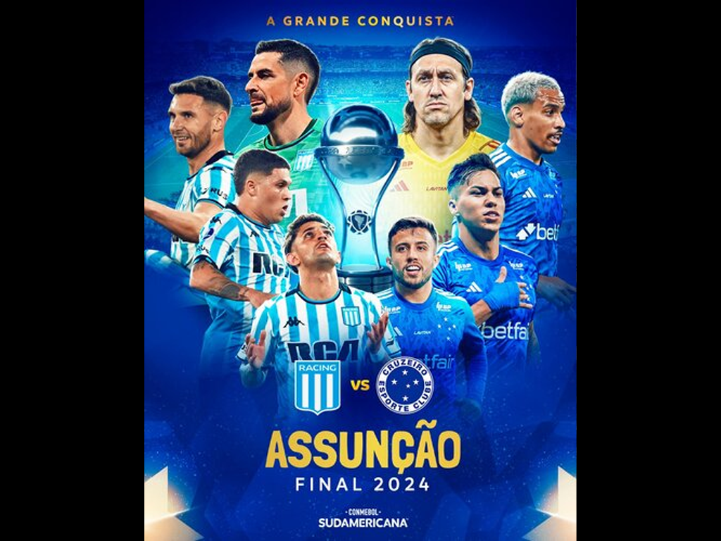 Cruzeiro e Racing vão duelar pelo título da Sul-Americana (Divulgação)